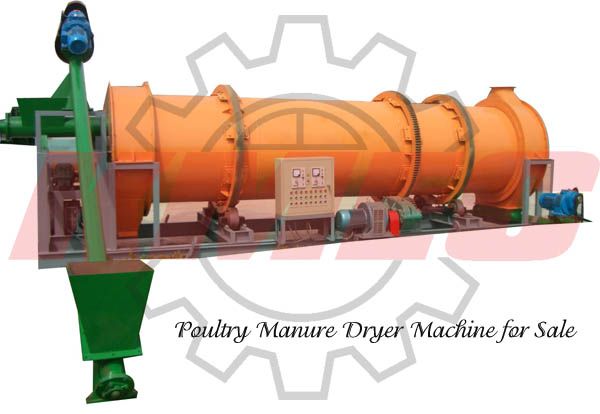 Poultry Manure Dryer Machine for Sale 
