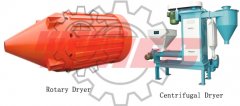 Difference between the Rotary Dryer and Centrifugal Dryer